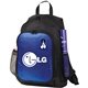 a blue concordia computer backpack