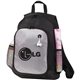 a silver concordia computer backpack