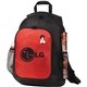 a red concordia computer backpack
