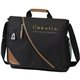 a black san bruno executive messenger bag