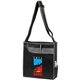 a gray ibiza messenger tote
