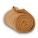 a camel sherwood anti pill fleece blanket