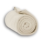 a cream sherwood anti pill fleece blanket