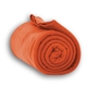 a orange sherwood anti pill fleece blanket