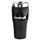 a black redding - 16 oz mettalic two tone tumbler