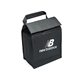 a black 600d polyester keelan lunch pack