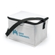 a white brookes 6- can cooler