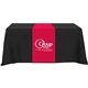 a red table runner - (front, top, 12 back)