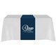 a navy blue table runner - (front, top, 12 back)