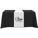 a white table runner - (front, top, 12 back)