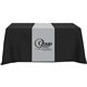 a grey table runner - (front, top, 12 back)