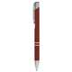 aerial view a red/black ink tres - chic softy laser engraved metal pen, image 1 of 2