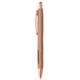 aerial view a rose gold 7612 avalon softy monochrome metallic stylus pen, image 1 of 2