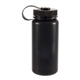 aerial view a black montego 21 oz sports bottle, image 1 of 2