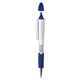 aerial view a blue pms661 silver blossom pen highlighter combo, image 1 of 7