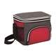 aerial view a red koozie(r) expandable lunch cooler, image 1 of 8