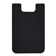 a black silicone mobile pocket
