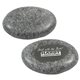 aerial view a dark gray smooth rock stress reliever, image 1 of 2