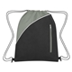 aerial view a black with gray accents non - woven peyton sports pack, image 1 of 2