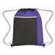 aerial view a purple non - woven pocket sports pack, image 1 of 3