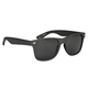 aerial view a black malibu uv400 sunglasses, image 1 of 3