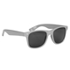 aerial view a silver malibu uv400 sunglasses, image 1 of 3