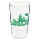 a clear 8 oz clear styrene plastic cup