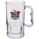 a clear 11 oz clear styrene plastic mug