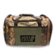 aerial view a camo 600 polyester sierra camo duffel bag, image 1 of 2