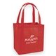 a red econo non - woven tote
