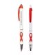 a red ribbon grip awareness pen