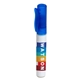 a blue water resistant 10 ml spf 30 sunscreen spray