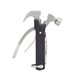 a black kikkerland wood hammer multitool