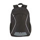aerial view a black valumark canberra backpack, image 1 of 4