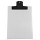 a black clip & translucent frost board 9 x 12 keep - it(tm) clipboard