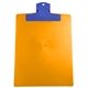 a blue clip & orange board 9 x 12 keep - it(tm) clipboard