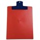 a dark blue clip & red board 9 x 12 keep - it(tm) clipboard