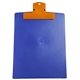 a orange clip & blue board 9 x 12 keep - it(tm) clipboard
