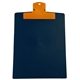 a orange clip & dark blue board 9 x 12 keep - it(tm) clipboard