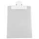 a white clip & translucent frost board 9 x 12 keep - it(tm) clipboard