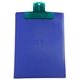 a translucent aqua clip & translucent blue board 9 x 12 keep - it(tm) clipboard