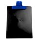 a translucent blue clip & black board 9 x 12 keep - it(tm) clipboard