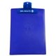 a translucent blue clip & translucent blue board 9 x 12 keep - it(tm) clipboard