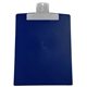 a translucent frost clip & dark blue board 9 x 12 keep - it(tm) clipboard