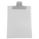 aerial view a translucent frost clip & translucent frost board 9 x 12 keep - it(tm) clipboard, image 1 of 2