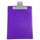 a translucent frost clip & translucent purple board 9 x 12 keep - it(tm) clipboard