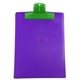 a translucent lime clip & translucent purple board 9 x 12 keep - it(tm) clipboard