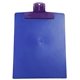 a translucent purple clip & blue board 9 x 12 keep - it(tm) clipboard