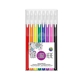 8ct Gel Writers(TM) - 0.5mm Extra Fine Point Gel Pens in Clear Plastic Box With Full Color Decal