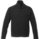 aerial view a black (995) m - okapi 100 polyester knit jacket, image 1 of 2